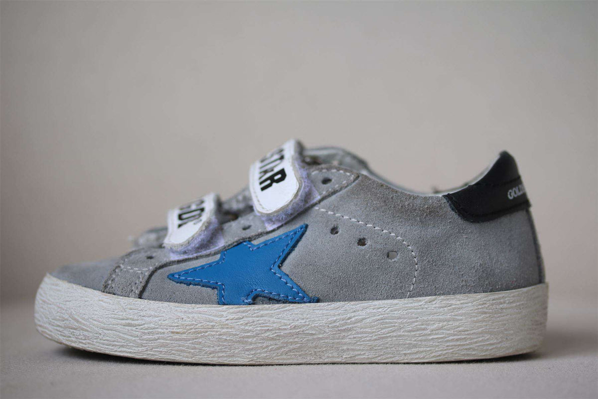 GOLDEN GOOSE DELUXE BRAND SUPERSTAR GREY SUEDE SNEAKERS EU 23 UK 6