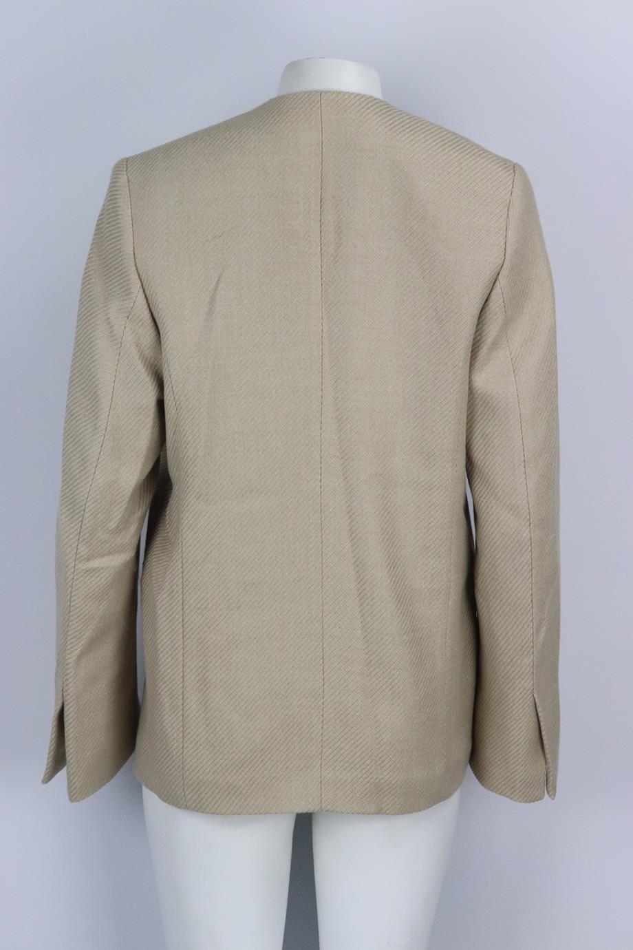 TOTÊME WOOL BLEND BLAZER FR 34 UK 6