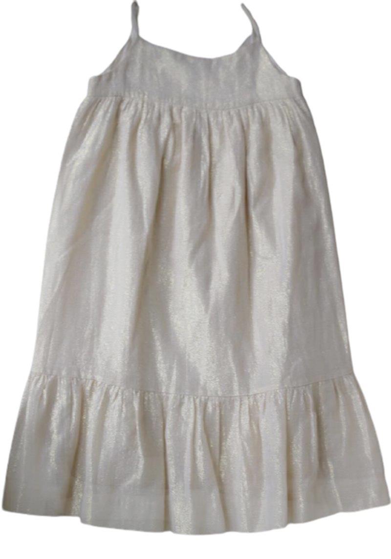 BONPOINT GIRLS GOLD ESTIVAL DRESS 4 YEARS