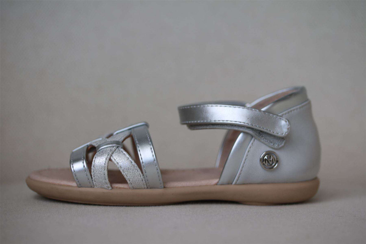 MAYORAL GIRLS SILVER SANDALS EU 25 UK 7.5