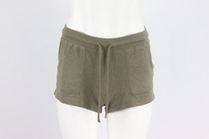 ALO YOGA STRETCH JERSEY SHORTS SMALL