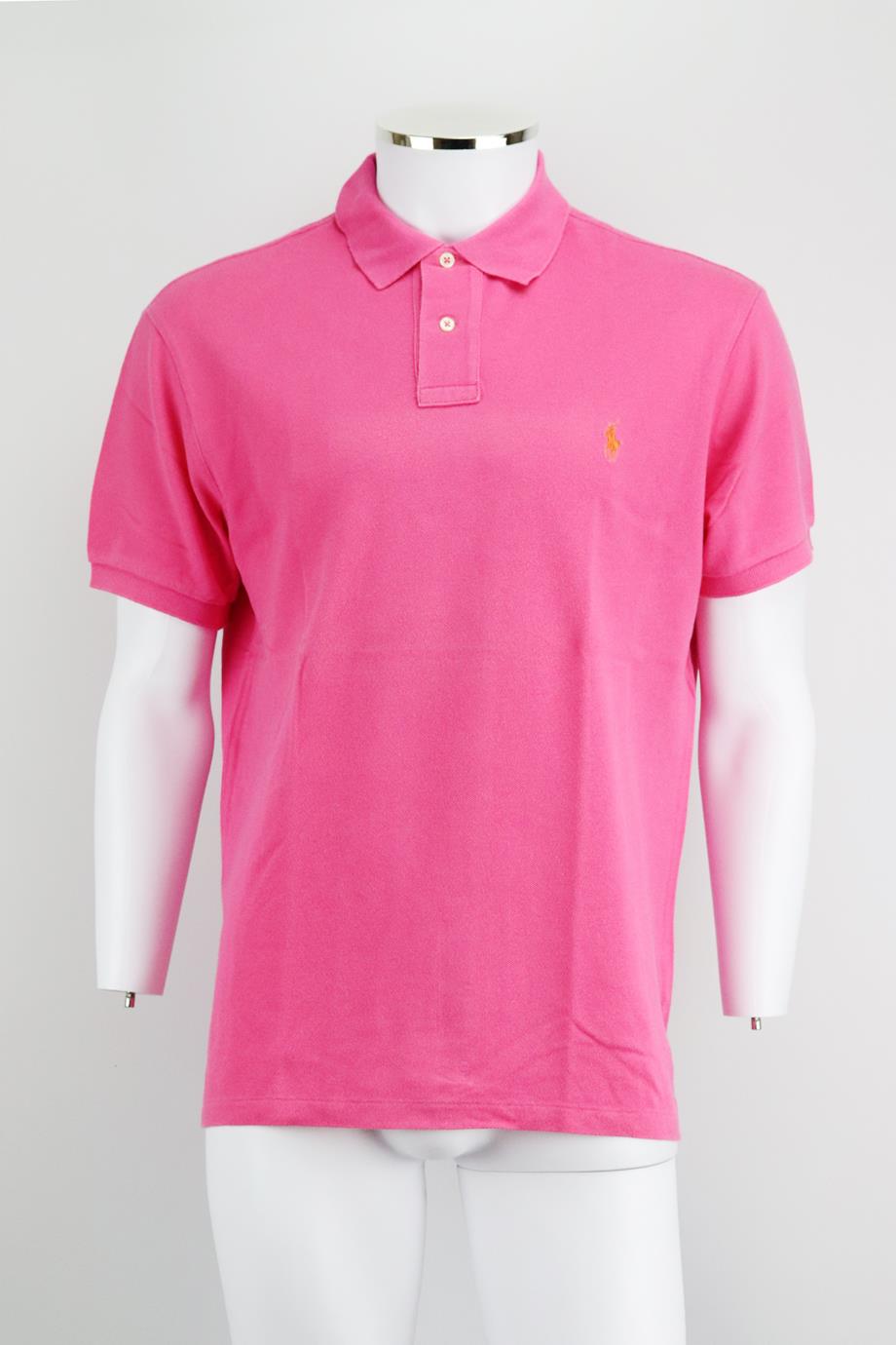 POLO RALPH LAUREN MEN'S SLIM FIT COTTON PIQUÉ POLO SHIRT LARGE