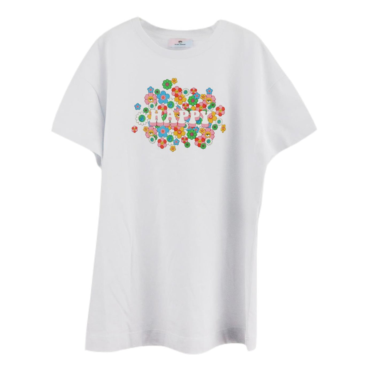 CHIARA FERRAGNI KIDS GIRLS COTTON T-SHIRT 8 YEARS