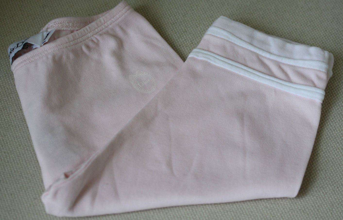 BABY DIOR PINK LEGGINGS 6 MONTHS