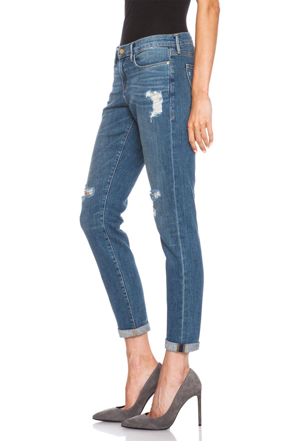 FRAME LE GARCON BROOKS JEANS W24 UK 6