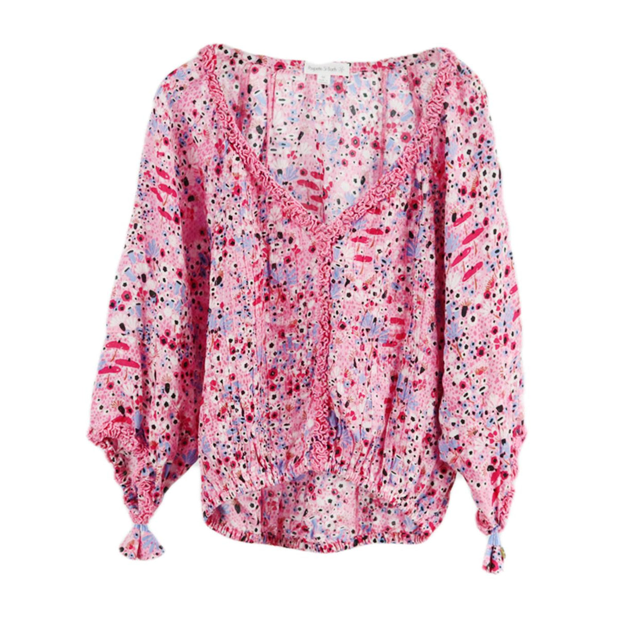 POUPETTE ST BARTH KIDS GIRLS PRINTED TOP 7-8 YEARS