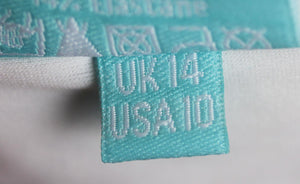 MELISSA ODABASH PRINTED TRIANGLE BIKINI UK 10/14