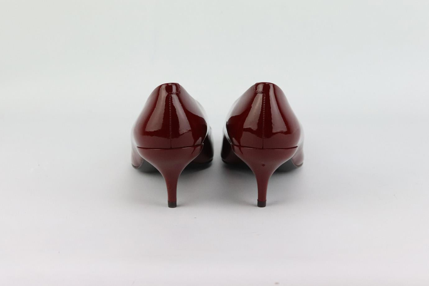 ROGER VIVIER PATENT LEATHER PUMPS EU 37 UK 4 US 7