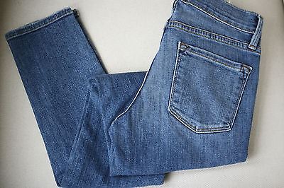 FRAME DENIM LE SKINNY DE JEANNE DISTRESSED JEANS W25 UK 6/8