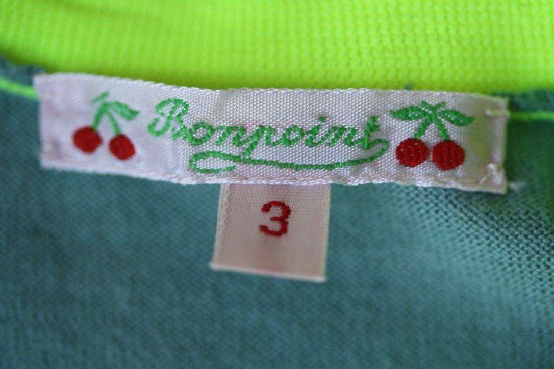 BONPOINT BABY NEON COTTON CARDIGAN 3 YEARS