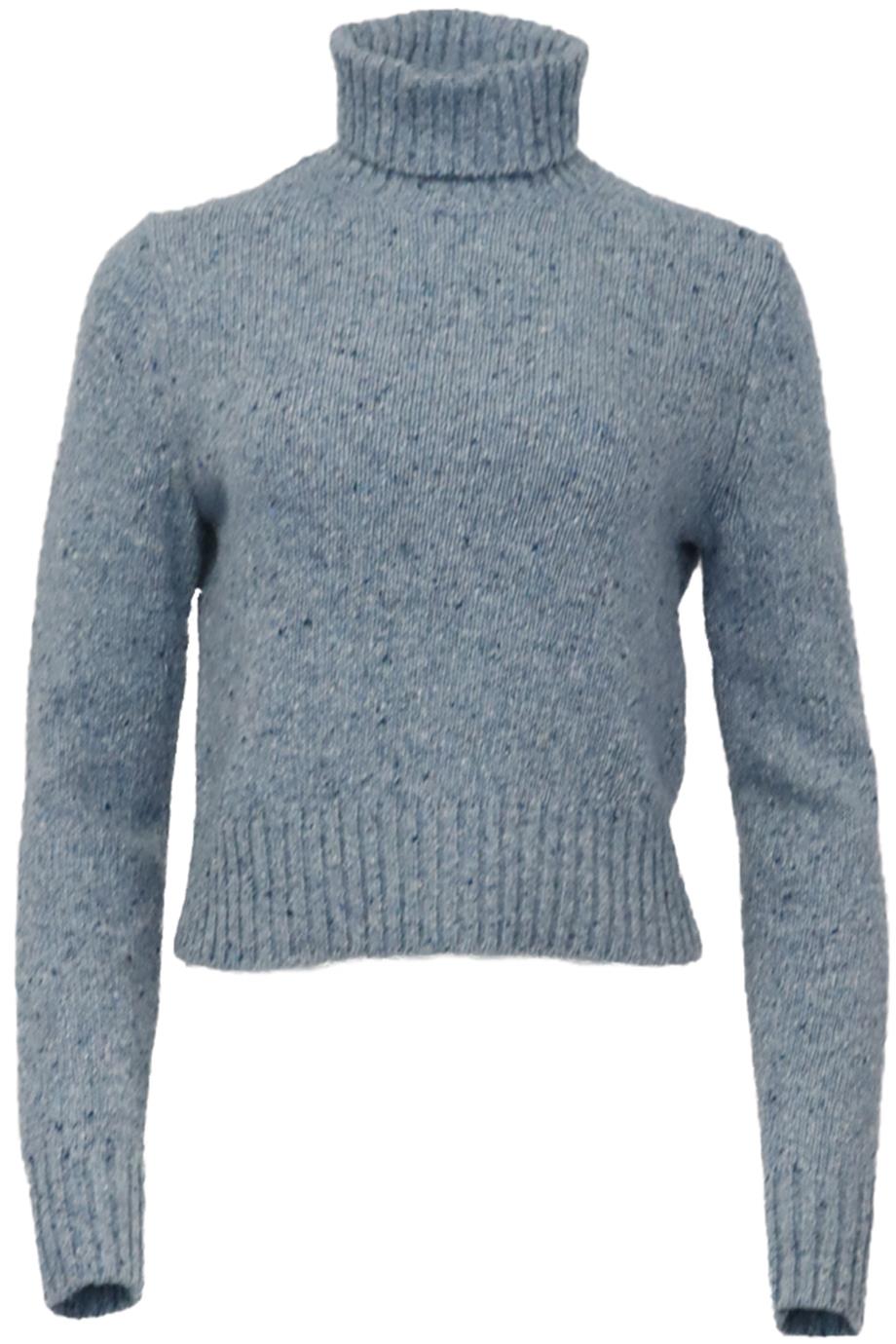 RE/DONE WOOL BLEND TURTLENECK SWEATER SMALL