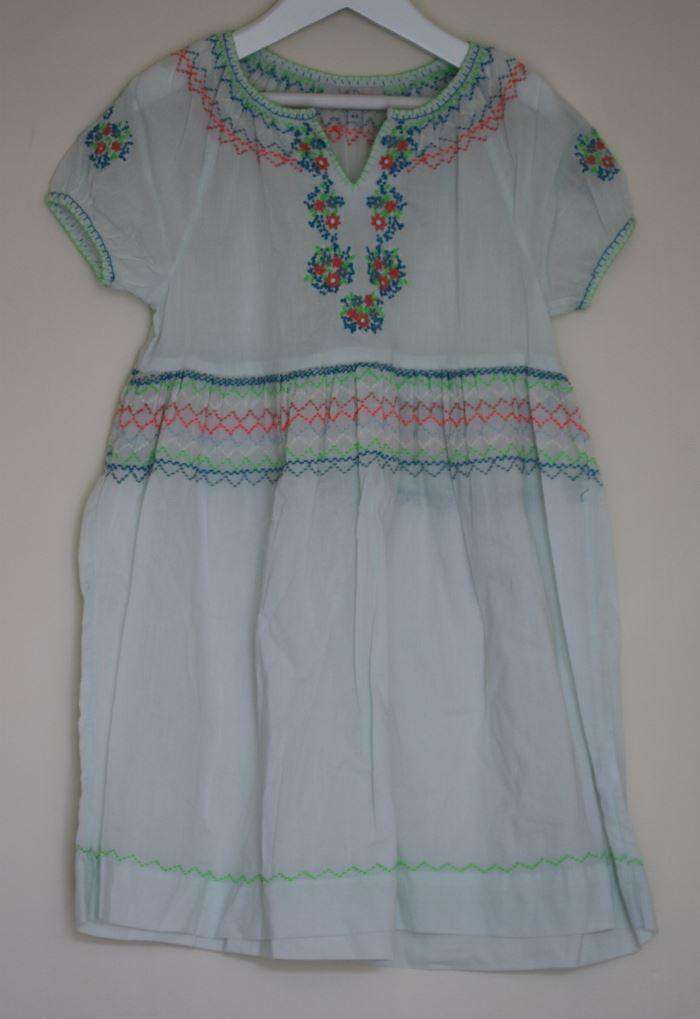 WILD & GORGEOUS GIRLS GREEN AMANDINE DRESS 4-5 DRESS