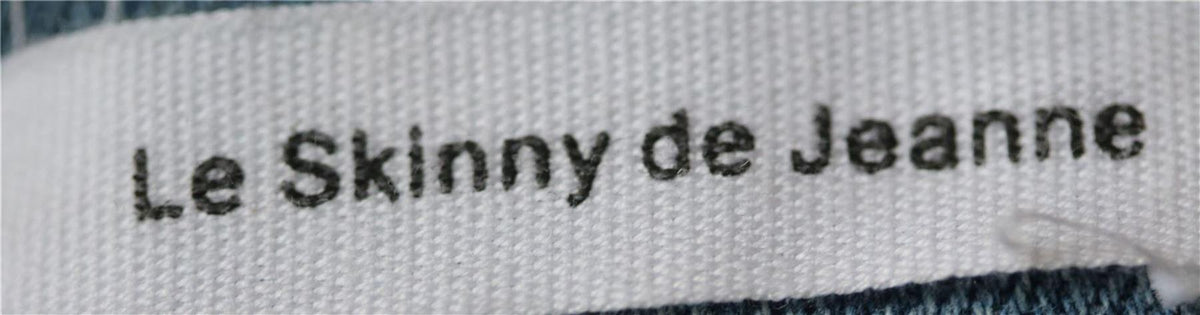 FRAME LE SKINNY DE JEANNE DISTRESSED DENIM SKINNY  JEANS W27 UK 8/10