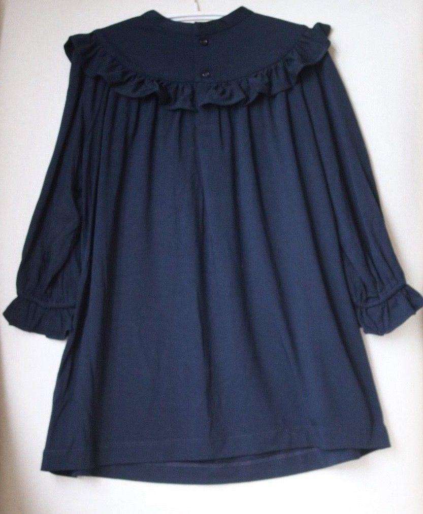 BONPOINT KIDS GIRLS BLACK DEVIKA DRESS 3 YEARS