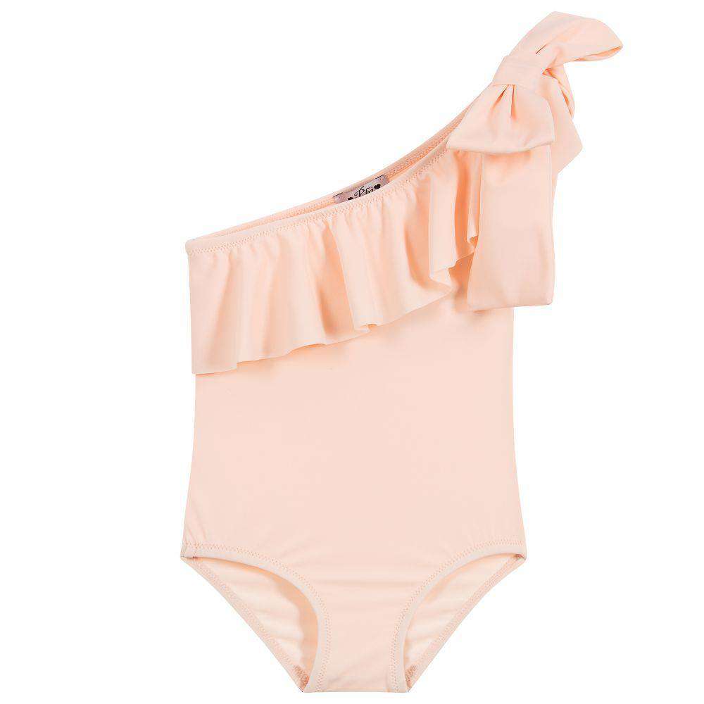 PHI CLOTHING KIDS GIRLS RUFFLE SWIMSUIT 6 YEARS