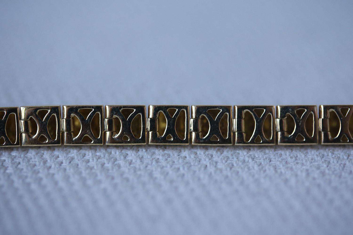 ANITA KO YELLOW GOLD DIAMOND LUXE BRACELET