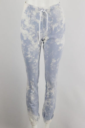 COTTON CITIZEN TIE DYED COTTON JERSEY TRACK PANTS SMALL
