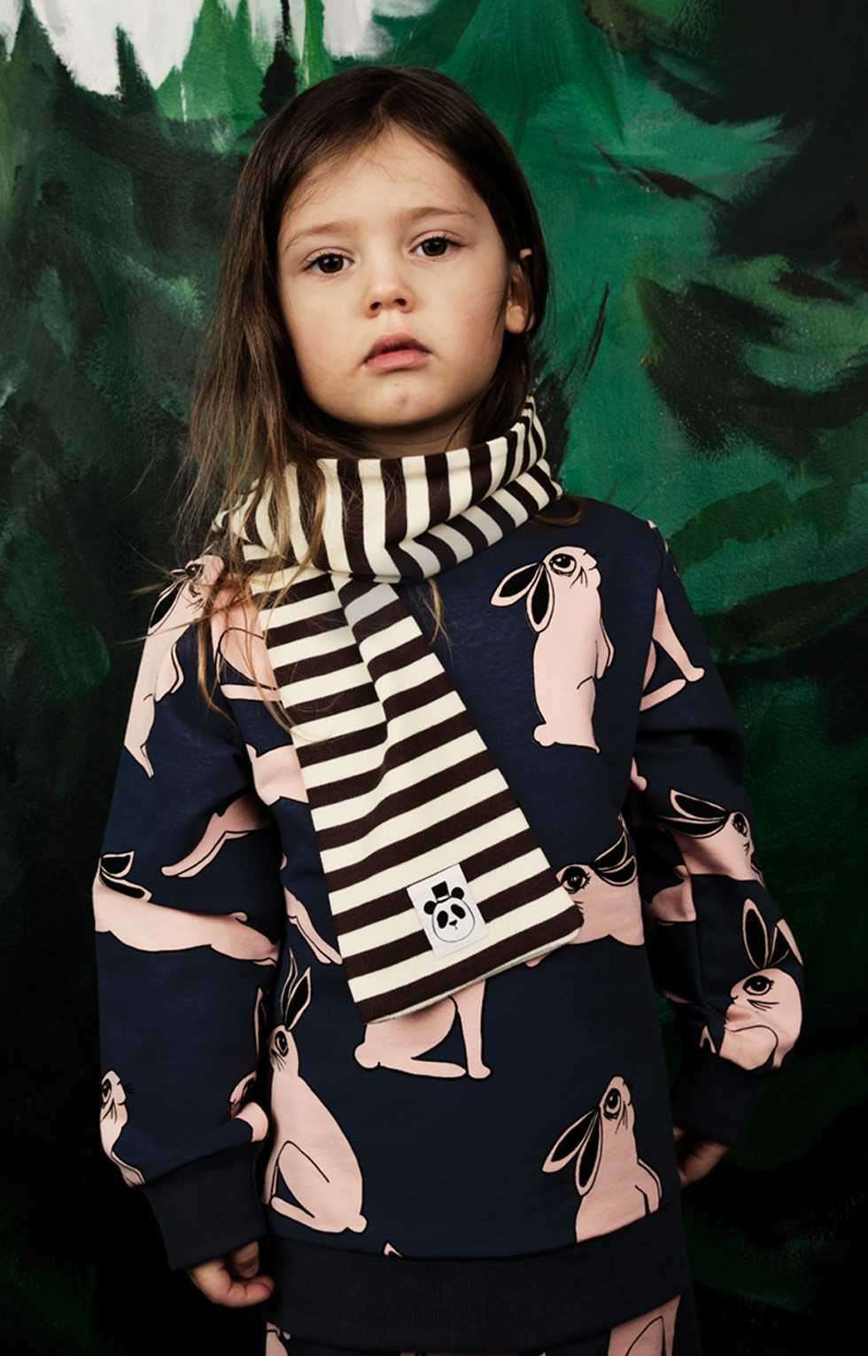 MINI RODINI NAVY BLUE HARE PRINT TRACKSUIT 2-3 YEARS