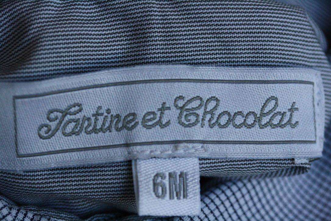 TARTINE ET CHOCOLAT BABY CHECKED SHIRT 6 MONTHS