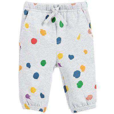 STELLA MCCARTNEY KIDS BABY ZACHARY POLKA DOT TRACKSUIT BOTTOMS 9 MONTHS