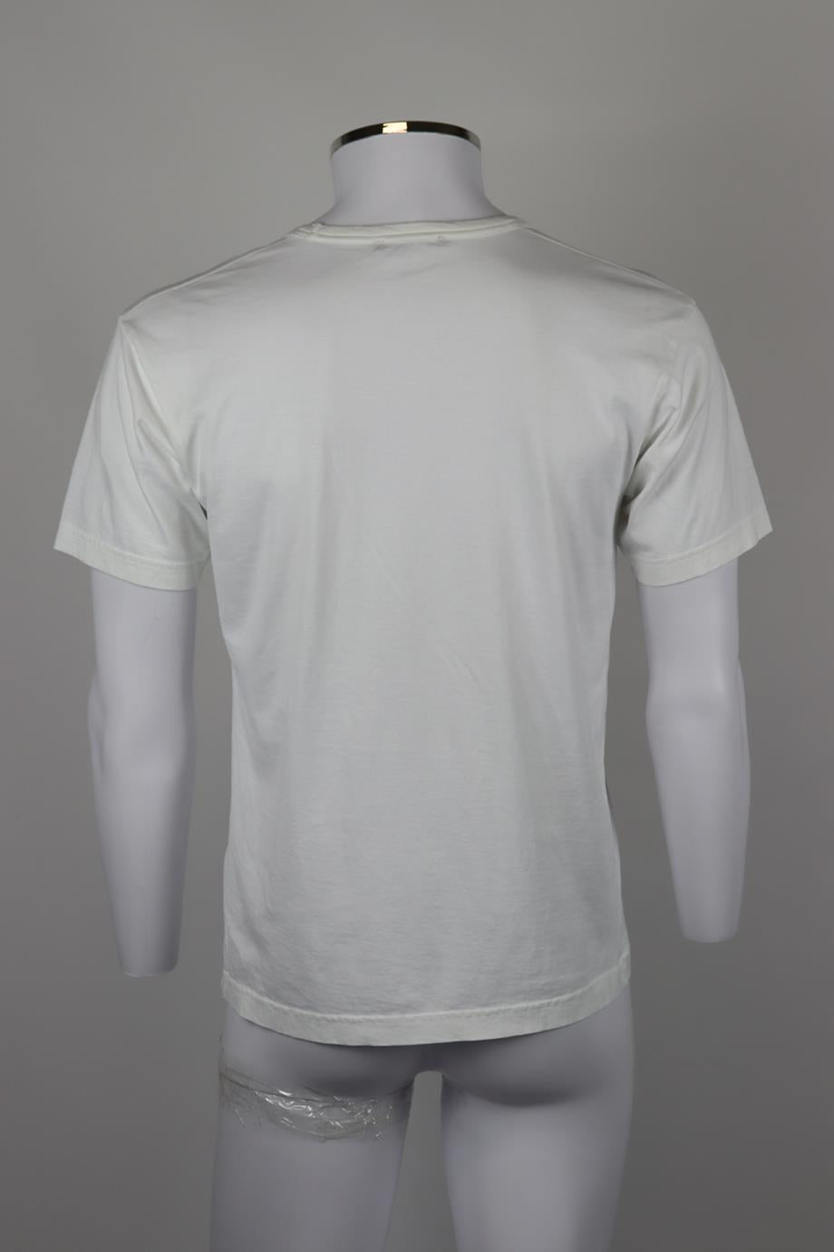 ACNE STUDIO MEN'S COTTON JERSEY TSHIRT SMALL