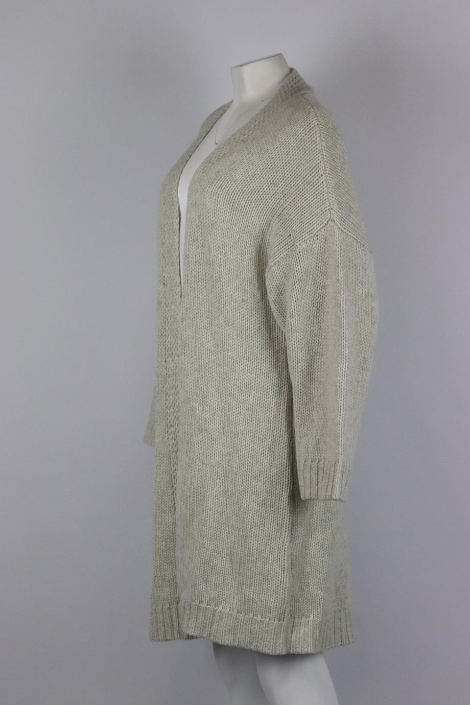 SABLYN OVERSIZED CASHMERE CARDIGAN SMALL