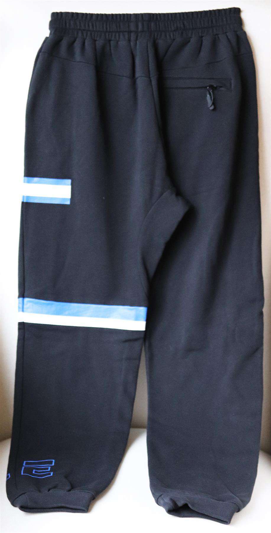 P.E NATION ROOKIE PRINTED STRETCH COTTON JERSEY TRACK PANTS XSMALL
