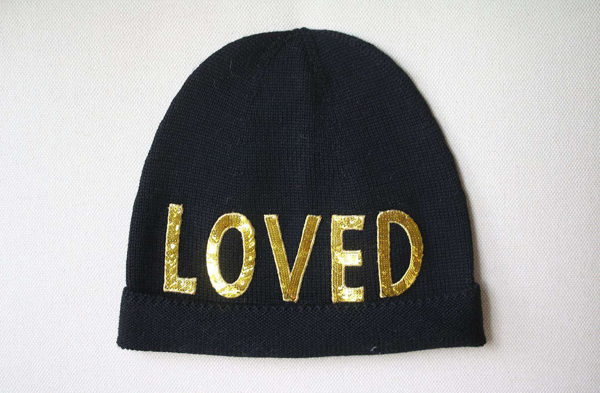 GUCCI SEQUINNED WOOL HAT