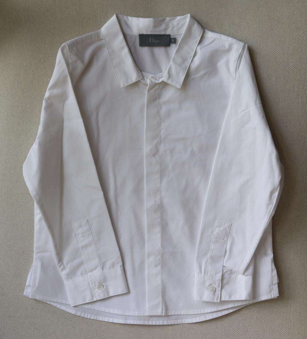 CHRISTIAN DIOR KIDS BOYS COTTON SHIRT 3 YEARS