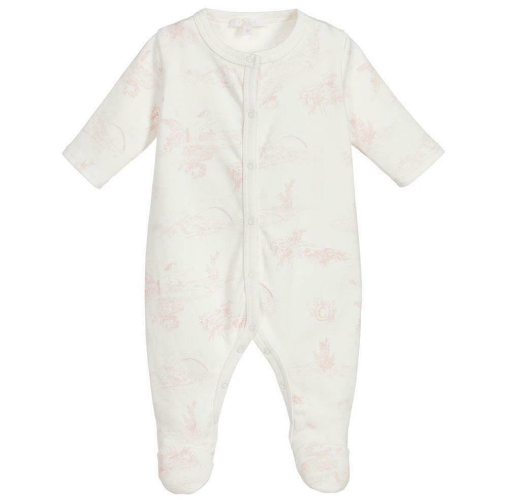 CHLOE BABY GIRLS COTTON BABYGROW 6 MONTHS
