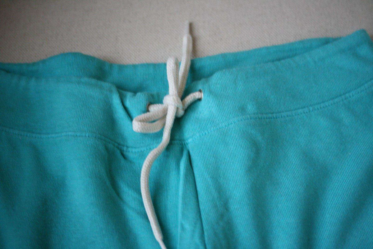 MONROW TURQUOISE VINTAGE JERSEY CLASSIC SWEATPANTS XS