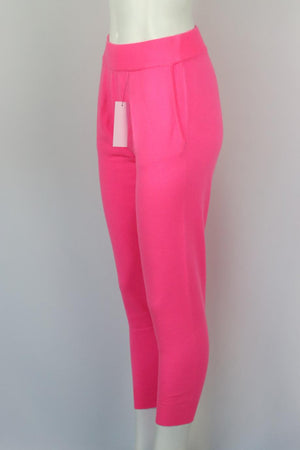 LUCY NAGLE WOOL TRACK PANTS SMALL
