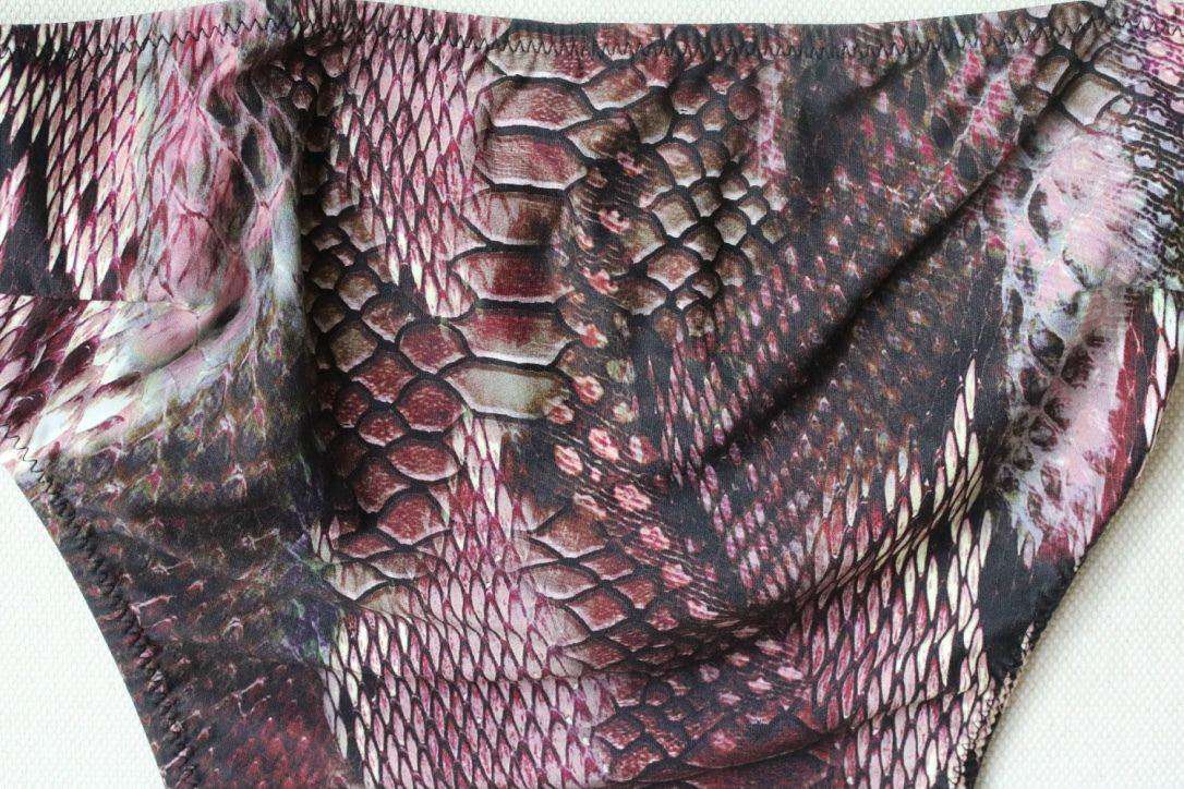 MELISSA ODABASH AMALFI LIZARD PRINT SWIMSUIT UK 10