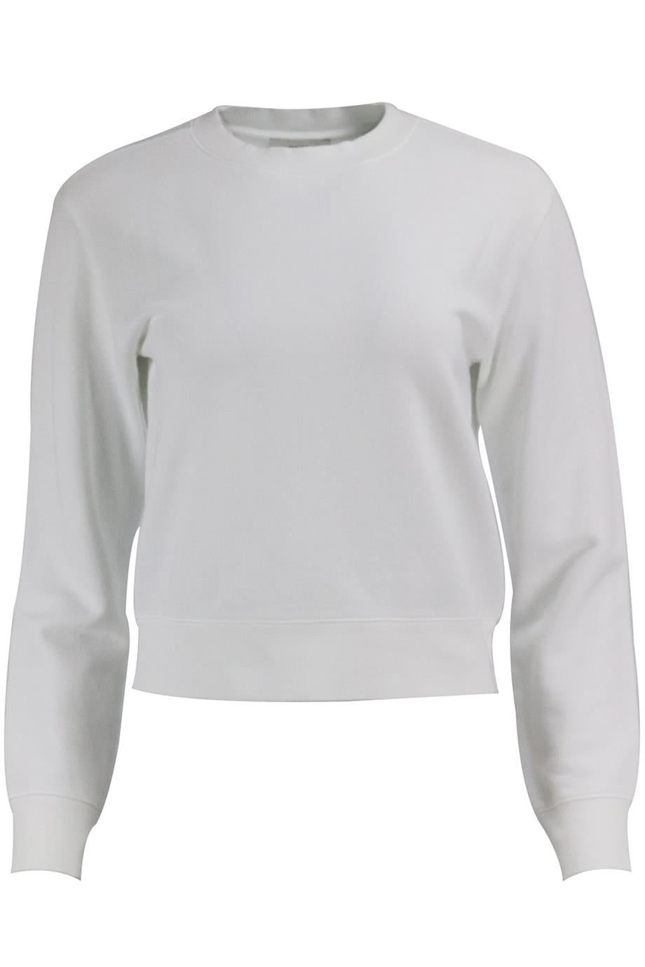 VINCE COTTON JERSEY SWEATSHIRT SMALL
