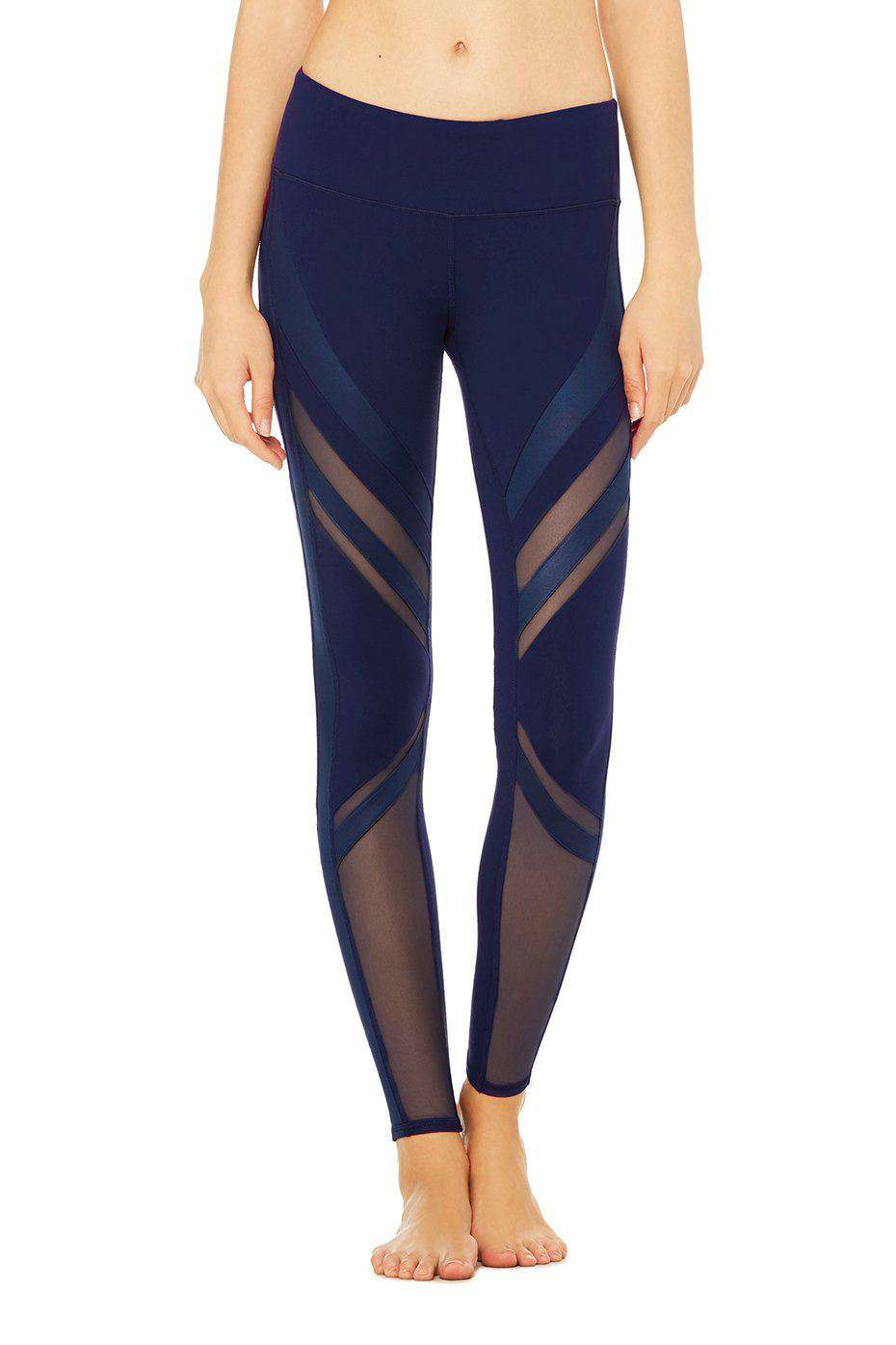 ALO YOGA EPIC SEMI-SHEER LEGGINGS XXSMALL