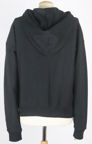 CHAMPION APPLIQUÉD COTTON BLEND JERSEY HOODIE LARGE