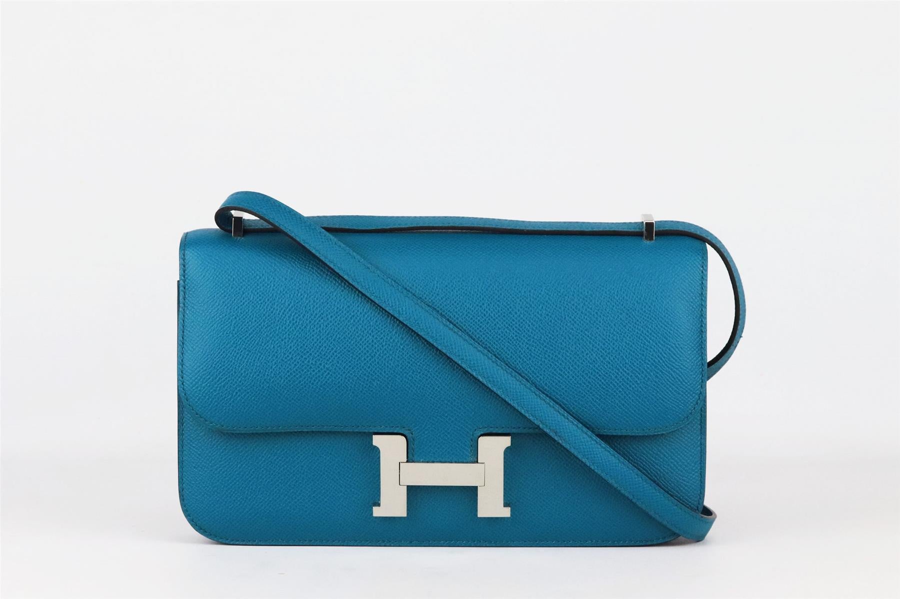 HERMÈS 2014 CONSTANCE ELAN EPSOM LEATHER SHOULDER BAG