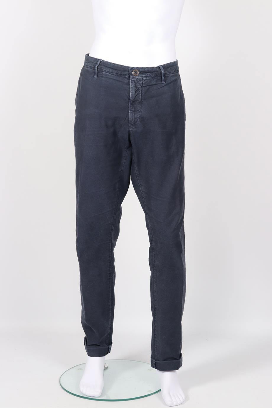 INCOTEX MEN'S COTTON BLEND STRAIGHT LEG PANTS UK/US WAIST 38
