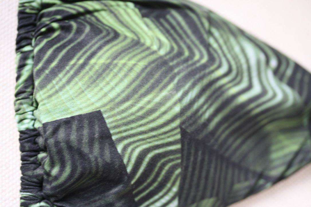 MELISSA ODABASH PALM GREEN BIKINI UK 10/14