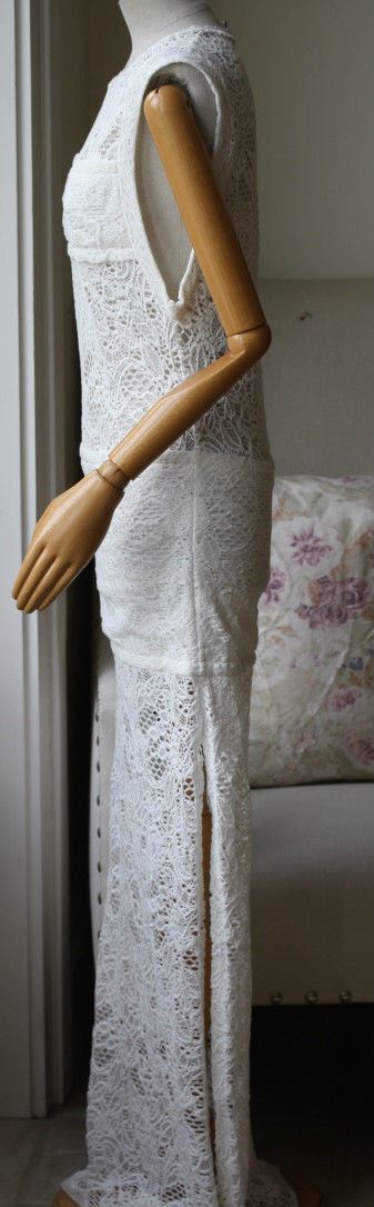 IRO FELIANE LACE DRESS FR 36 UK 8