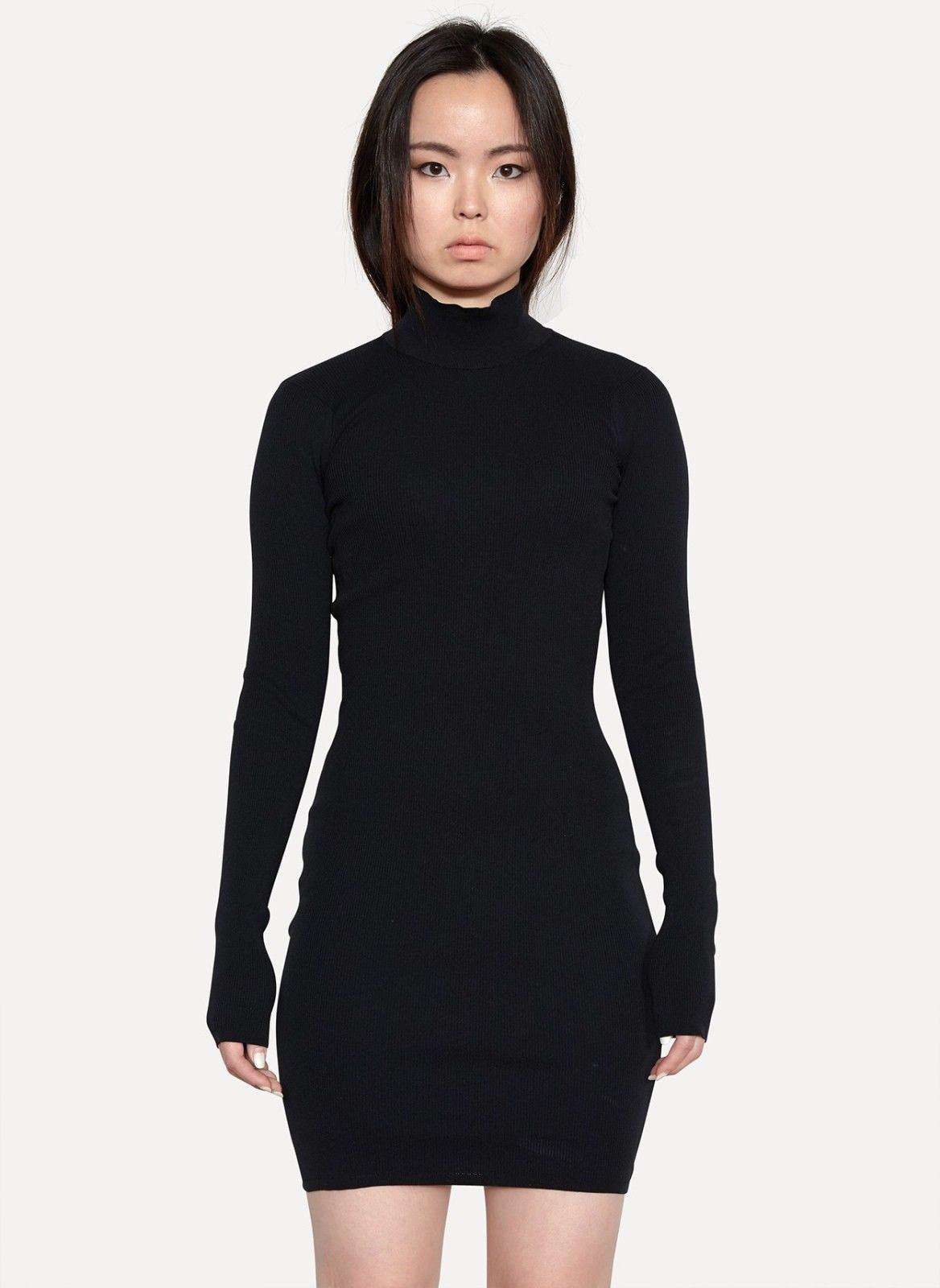 YEEZY SEASON 3 RIBBED TURTLENECK DRESS MEDIUM