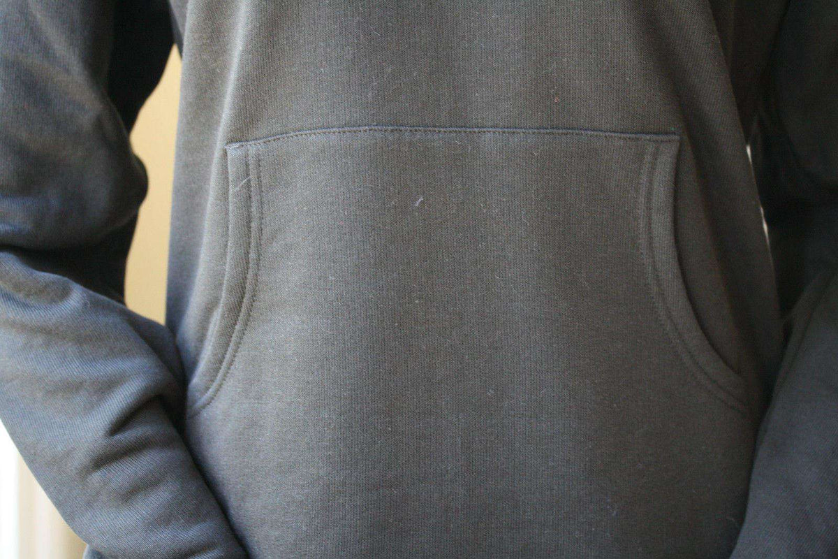 ZOE KARSSEN BASIC BLACK TE HOODIE SMALL