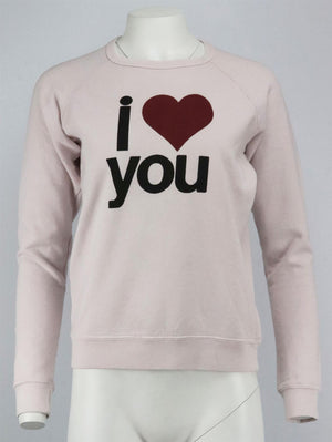FREE CITY PRINTED COTTON JERSEY SWEATSHIRT SMALL