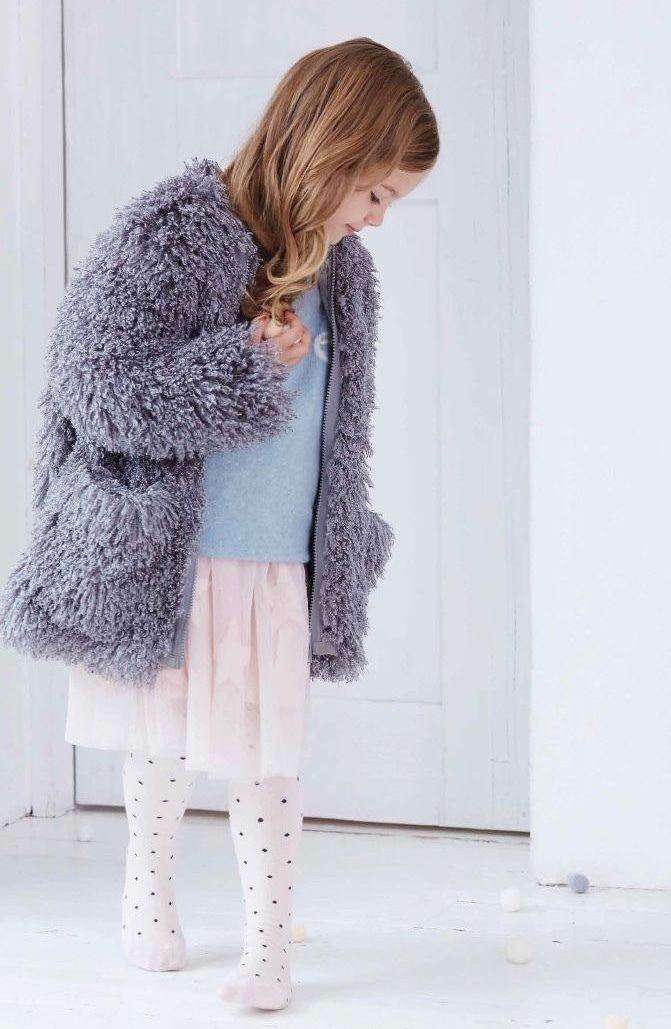 STELLA MCCARTNEY KIDS BABY GREY SPARKLES COAT 3 YEARS