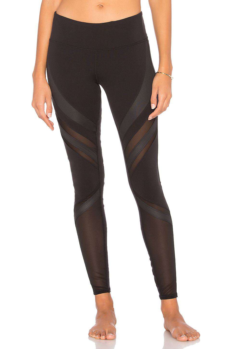 ALO YOGA EPIC MESH LEGGINGS XSMALL