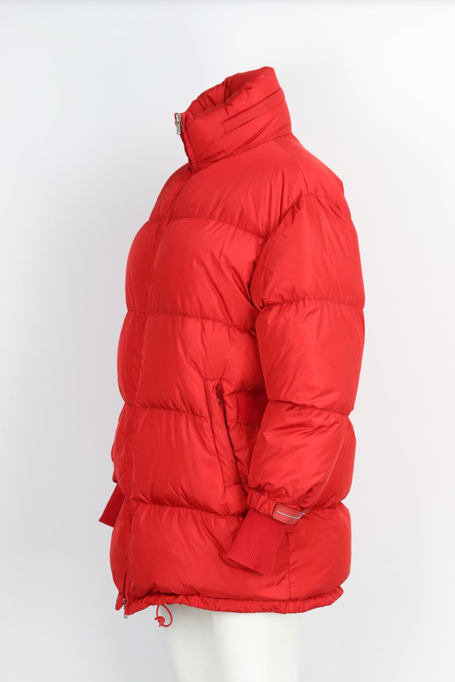 PRADA QUILTED SHELL DOWN JACKET IT 40 UK 8