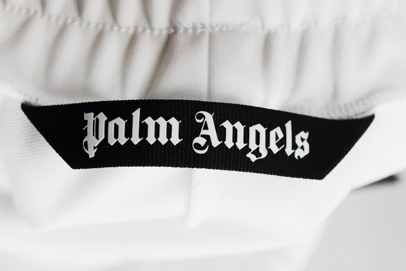 PALM ANGELS STRIPED JERSEY TRACK PANTS XLARGE