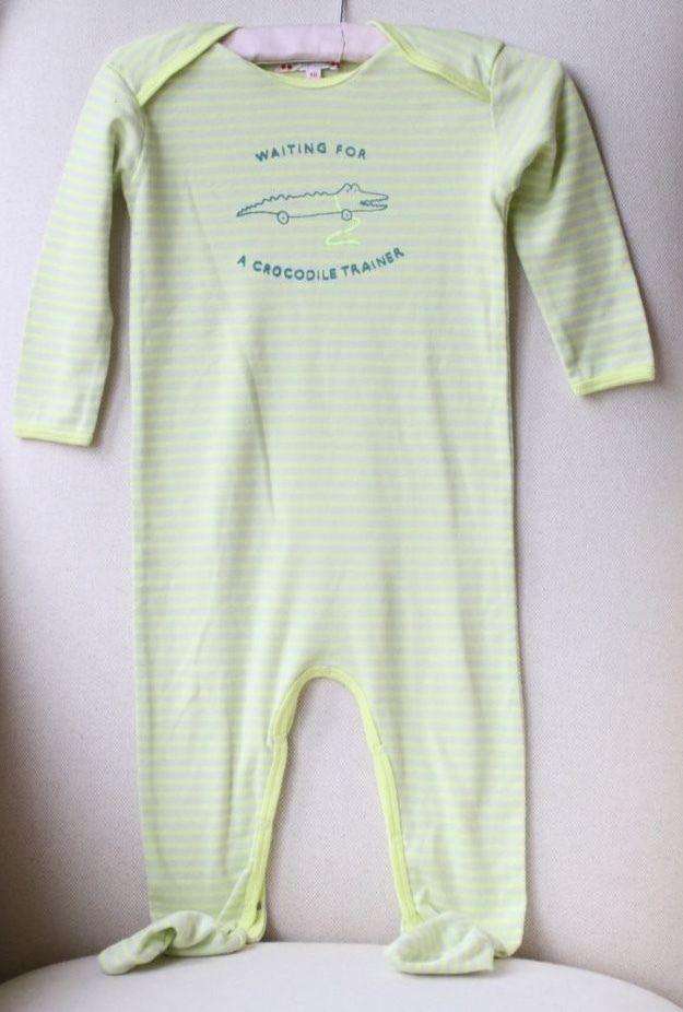 BONPOINT BABY CROCODILE BABYGROW 18 MONTHS