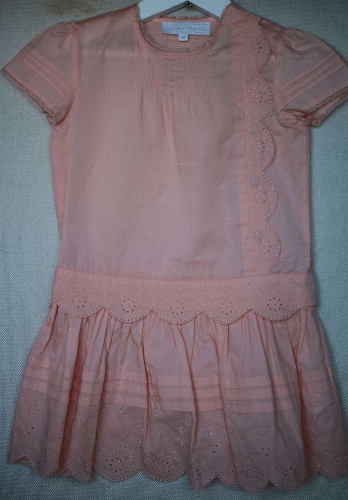 TARTINE ET CHOCOLAT GIRLS ORANGE DRESS 4 YEARS