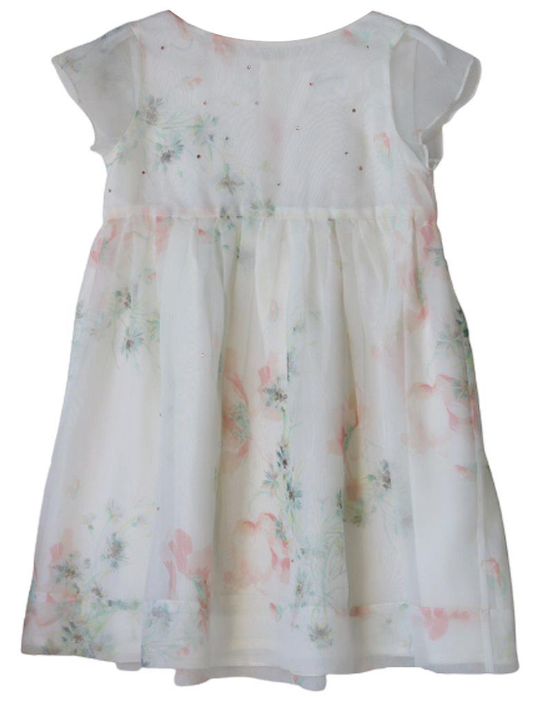 BONPOINT COUTURE GIRLS FLORAL ELEGANCE DRESS 4 YEARS